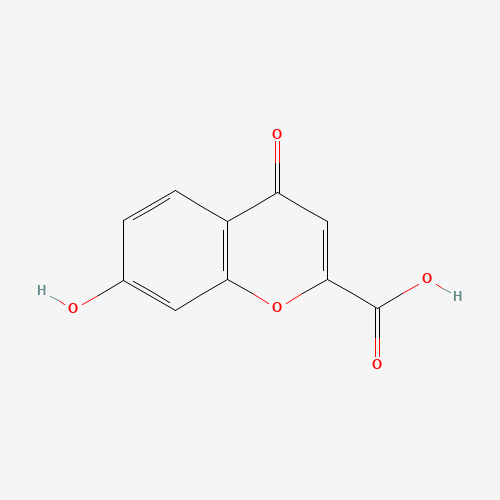 7-hydroxy-4-oxochromene-2-carboxylic acid (CAS: 30113-83-8) - Related Chemical Product