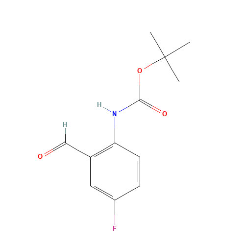 tert-butyl N-(4-fluoro-2-formylphenyl)carbamate (CAS: 844891-31-2) - Related Chemical Product