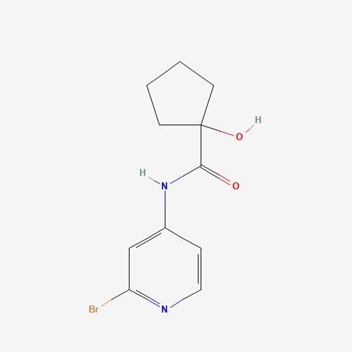 N-(2-bromopyridin-4-yl)-1-hydroxycyclopentane-1-carboxamide (CAS: 1433904-98-3) - Related Chemical Product