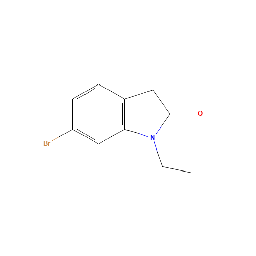 6-bromo-1-ethyl-3H-indol-2-one (CAS: 1253392-68-5) - Related Chemical Product
