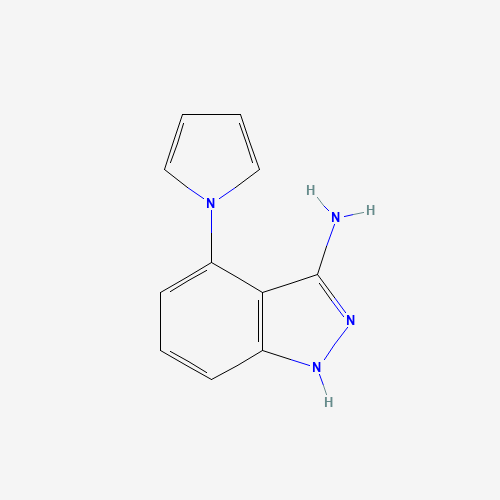 4-pyrrol-1-yl-1H-indazol-3-amine (CAS: 404827-79-8) - Related Chemical Product