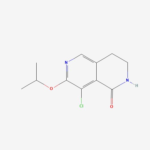 8-chloro-7-propan-2-yloxy-3,4-dihydro-2H-2,6-naphthyridin-1-one (CAS: 1616290-08-4) - Related Chemical Product