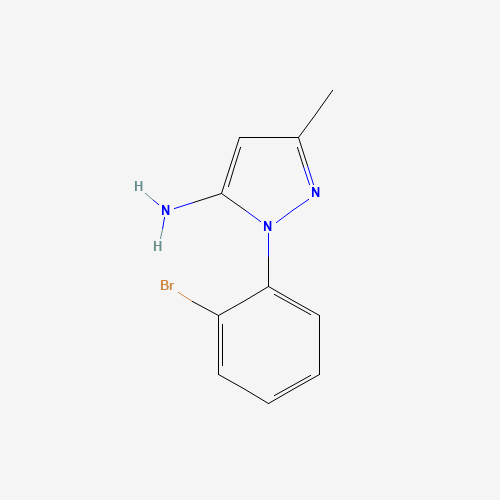 2-(2-bromophenyl)-5-methylpyrazol-3-amine (CAS: 1155573-56-0) - Related Chemical Product