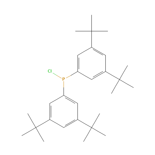 chloro-bis(3,5-ditert-butylphenyl)phosphane (CAS: 181257-36-3) - Related Chemical Product