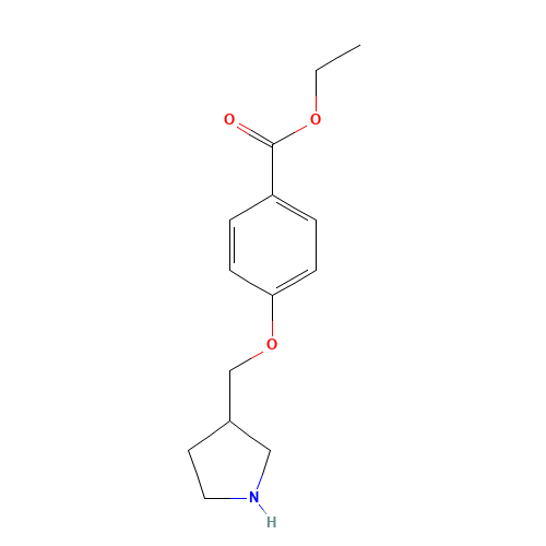 ethyl 4-(pyrrolidin-3-ylmethoxy)benzoate (CAS: 908288-80-2) - Related Chemical Product