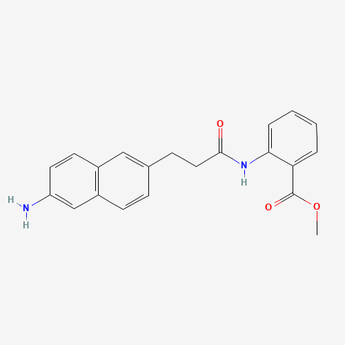 methyl 2-[3-(6-aminonaphthalen-2-yl)propanoylamino]benzoate (CAS: 1093631-11-8) - Related Chemical Product