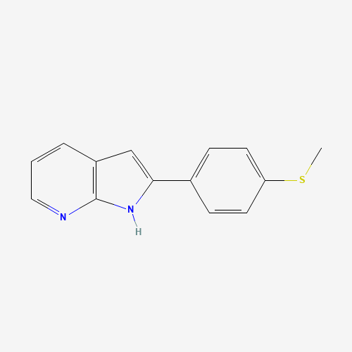 2-(4-methylsulfanylphenyl)-1H-pyrrolo[2,3-b]pyridine (CAS: 1346526-07-5) - Related Chemical Product