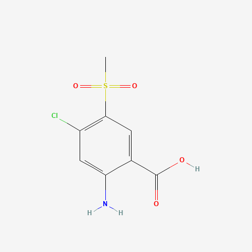2-amino-4-chloro-5-methylsulfonylbenzoic acid (CAS: 51521-76-7) - Related Chemical Product