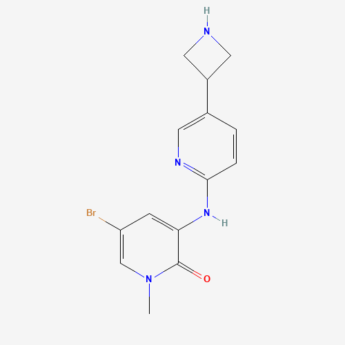 3-[[5-(azetidin-3-yl)pyridin-2-yl]amino]-5-bromo-1-methylpyridin-2-one (CAS: 1346673-70-8) - Related Chemical Product