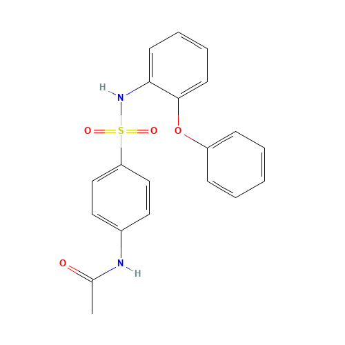 N-[4-[(2-phenoxyphenyl)sulfamoyl]phenyl]acetamide (CAS: 432015-90-2) - Related Chemical Product