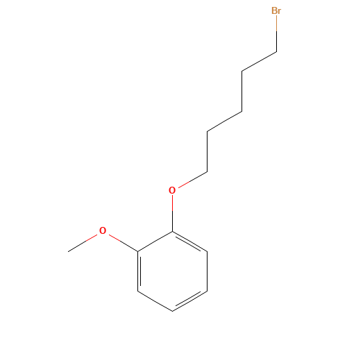 1-(5-bromopentoxy)-2-methoxybenzene (CAS: 100248-51-9) - Related Chemical Product