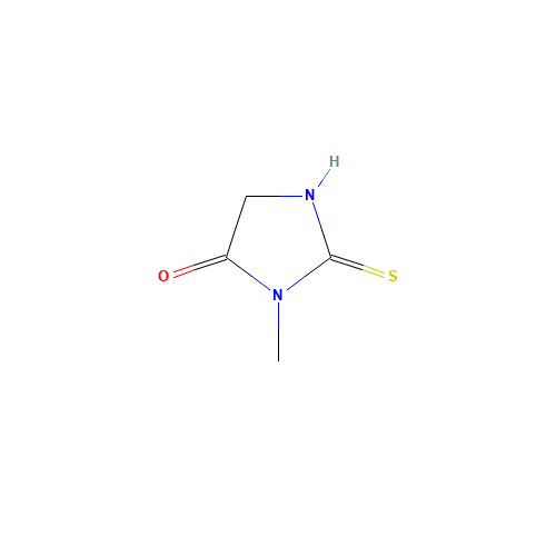 3-methyl-2-sulfanylideneimidazolidin-4-one (CAS: 694-68-8) - Related Chemical Product
