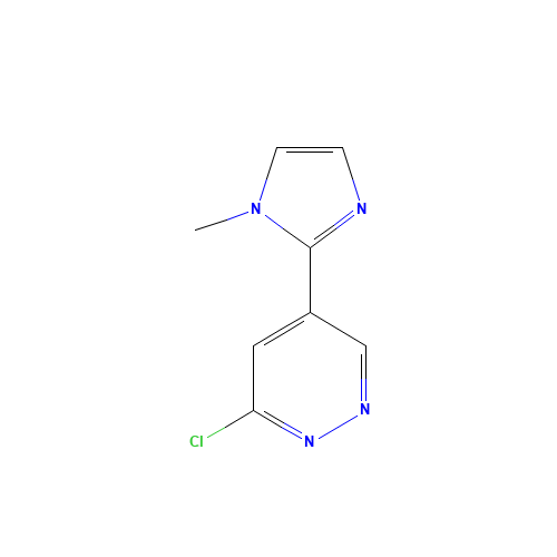 3-chloro-5-(1-methylimidazol-2-yl)pyridazine (CAS: 749259-48-1) - Related Chemical Product