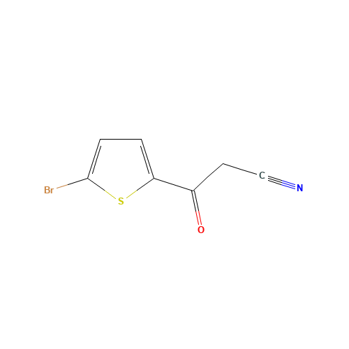 3-(5-bromothiophen-2-yl)-3-oxopropanenitrile (CAS: 71683-02-8) - Related Chemical Product