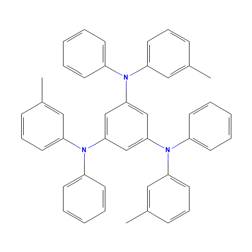 1-N,3-N,5-N-tris(3-methylphenyl)-1-N,3-N,5-N-triphenylbenzene-1,3,5-triamine (CAS: 138143-23-4) - Related Chemical Product