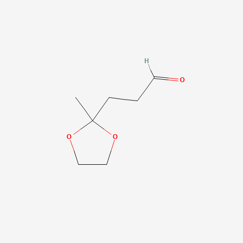 3-(2-methyl-1,3-dioxolan-2-yl)propanal (CAS: 24108-29-0) - Related Chemical Product
