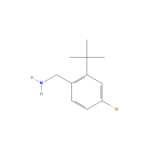 (4-bromo-2-tert-butylphenyl)methanamine (CAS: 1079742-51-0) - Related Chemical Product