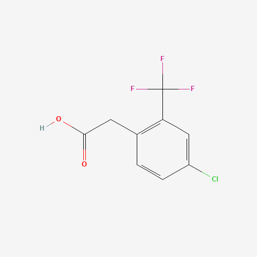 2-[4-chloro-2-(trifluoromethyl)phenyl]acetic acid (CAS: 601513-31-9) - Related Chemical Product