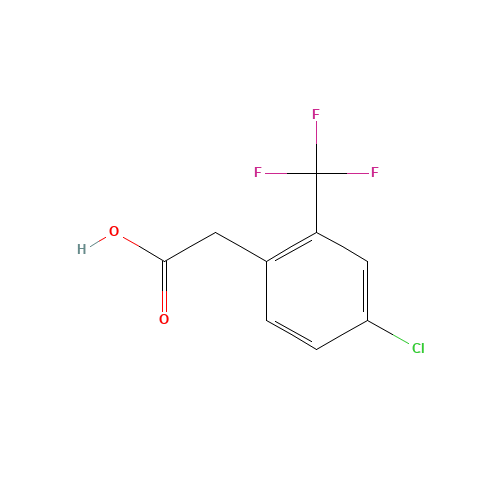 2-[4-chloro-2-(trifluoromethyl)phenyl]acetic acid (CAS: 601513-31-9) - Related Chemical Product