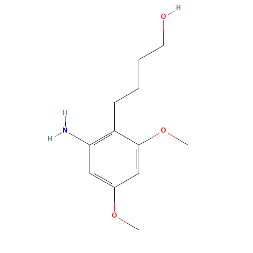 4-(2-amino-4,6-dimethoxyphenyl)butan-1-ol (CAS: 1373669-43-2) - Related Chemical Product