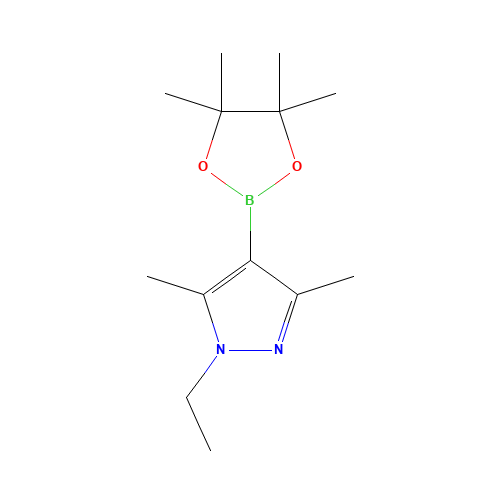 1-ethyl-3,5-dimethyl-4-(4,4,5,5-tetramethyl-1,3,2-dioxaborolan-2-yl)pyrazole (CAS: 1082503-79-4) - Related Chemical Product