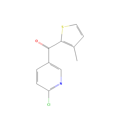 (6-chloropyridin-3-yl)-(3-methylthiophen-2-yl)methanone (CAS: 884504-82-9) - Related Chemical Product