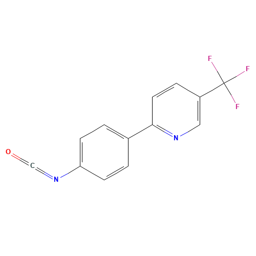 2-(4-isocyanatophenyl)-5-(trifluoromethyl)pyridine (CAS: 906352-73-6) - Related Chemical Product