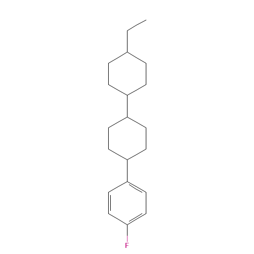 1-[4-(4-ethylcyclohexyl)cyclohexyl]-4-fluorobenzene (CAS: 114175-93-8) - Related Chemical Product