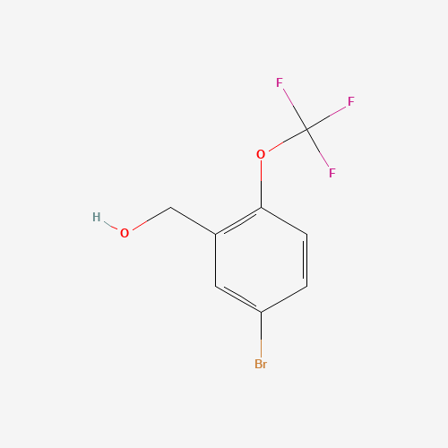 [5-bromo-2-(trifluoromethoxy)phenyl]methanol (CAS: 685126-86-7) - Related Chemical Product