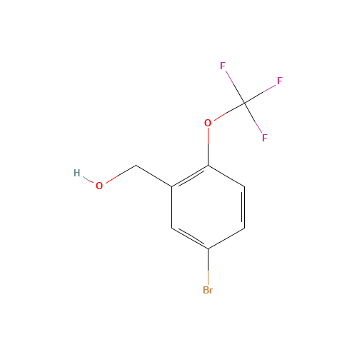 [5-bromo-2-(trifluoromethoxy)phenyl]methanol (CAS: 685126-86-7) - Related Chemical Product