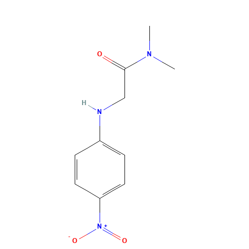 N,N-dimethyl-2-(4-nitroanilino)acetamide (CAS: 1095558-01-2) - Related Chemical Product