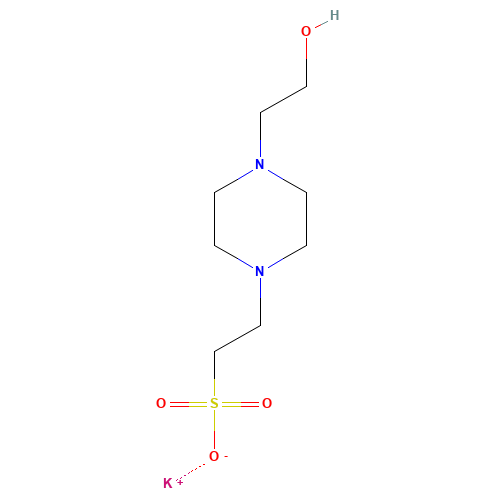 potassium;2-[4-(2-hydroxyethyl)piperazin-1-yl]ethanesulfonate (CAS: 82207-62-3) - Related Chemical Product