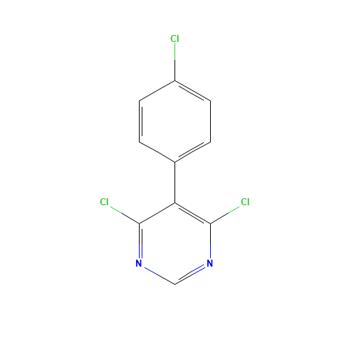 4,6-dichloro-5-(4-chlorophenyl)pyrimidine (CAS: 3974-18-3) - Related Chemical Product