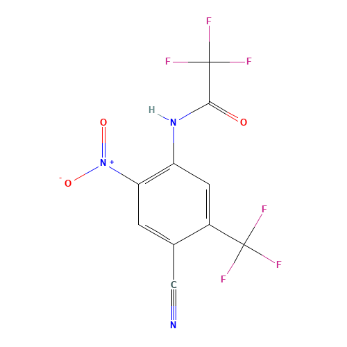 N-[4-cyano-2-nitro-5-(trifluoromethyl)phenyl]-2,2,2-trifluoroacetamide (CAS: 1155800-48-8) - Related Chemical Product