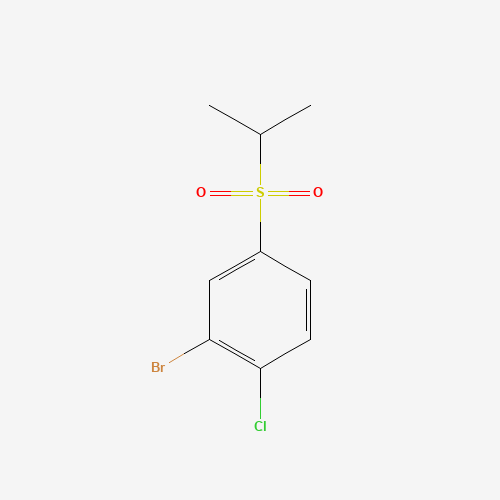2-bromo-1-chloro-4-propan-2-ylsulfonylbenzene (CAS: 1048918-72-4) - Related Chemical Product