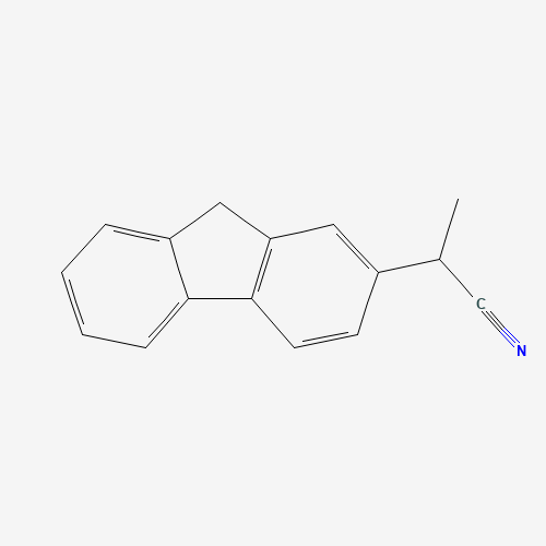 2-(9H-fluoren-2-yl)propanenitrile (CAS: 37411-84-0) - Related Chemical Product