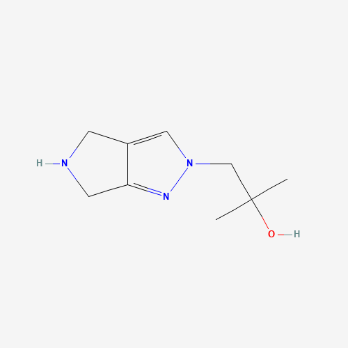 1-(5,6-dihydro-4H-pyrrolo[3,4-c]pyrazol-2-yl)-2-methylpropan-2-ol (CAS: 1270029-94-1) - Related Chemical Product