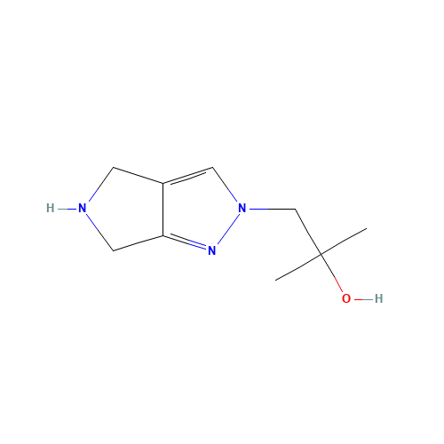 1-(5,6-dihydro-4H-pyrrolo[3,4-c]pyrazol-2-yl)-2-methylpropan-2-ol (CAS: 1270029-94-1) - Related Chemical Product