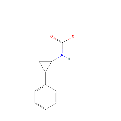 tert-butyl N-(2-phenylcyclopropyl)carbamate (CAS: 92644-77-4) - Related Chemical Product