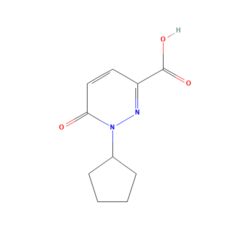 1-cyclopentyl-6-oxopyridazine-3-carboxylic acid (CAS: 939411-47-9) - Related Chemical Product