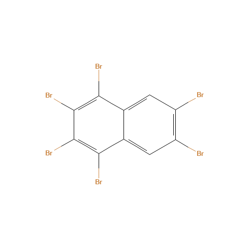 1,2,3,4,6,7-hexabromonaphthalene (CAS: 75625-24-0) - Related Chemical Product