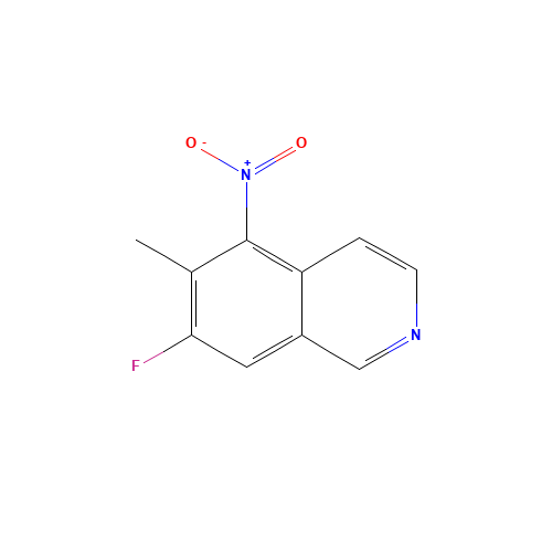 7-fluoro-6-methyl-5-nitroisoquinoline (CAS: 1245644-62-5) - Related Chemical Product