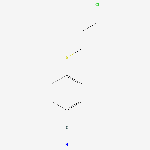4-(3-chloropropylsulfanyl)benzonitrile (CAS: 93498-68-1) - Related Chemical Product