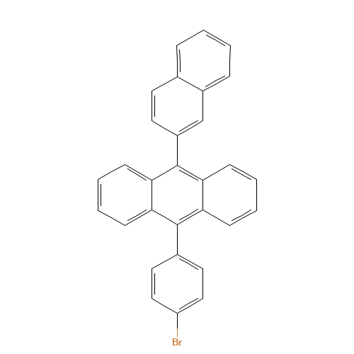 9-(4-bromophenyl)-10-naphthalen-2-ylanthracene (CAS: 936854-62-5) - Related Chemical Product