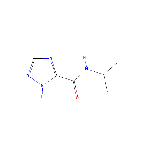 N-propan-2-yl-1H-1,2,4-triazole-5-carboxamide (CAS: 1207755-02-9) - Chemical Structure and Molecular Formula 