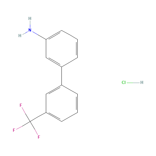 3-[3-(trifluoromethyl)phenyl]aniline;hydrochloride (CAS: 811842-42-9) - Related Chemical Product