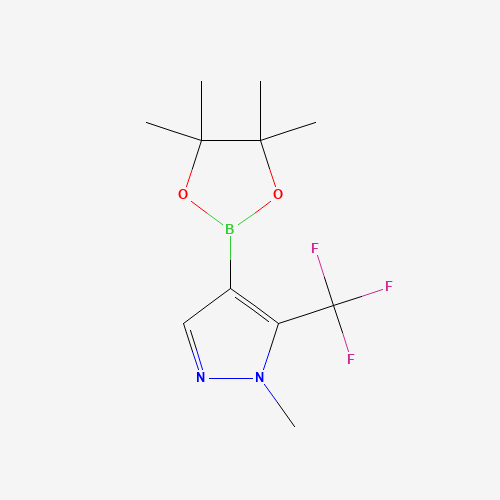 1-methyl-4-(4,4,5,5-tetramethyl-1,3,2-dioxaborolan-2-yl)-5-(trifluoromethyl)pyrazole (CAS: 1353003-51-6) - Related Chemical Product