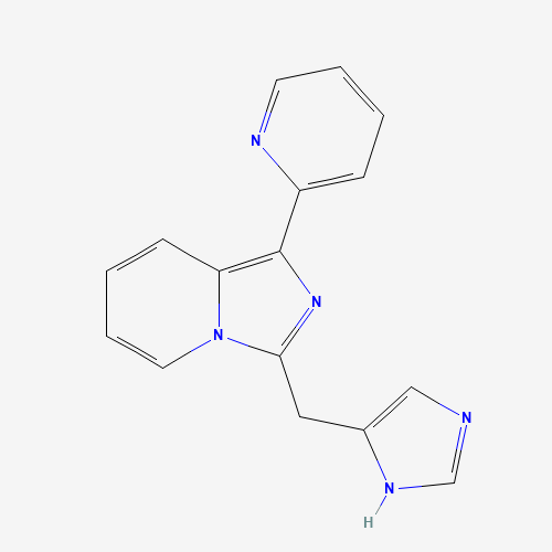 3-(1H-imidazol-5-ylmethyl)-1-pyridin-2-ylimidazo[1,5-a]pyridine (CAS: 1610690-49-7) - Related Chemical Product