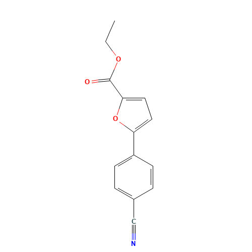 ethyl 5-(4-cyanophenyl)furan-2-carboxylate (CAS: 299203-59-1) - Related Chemical Product