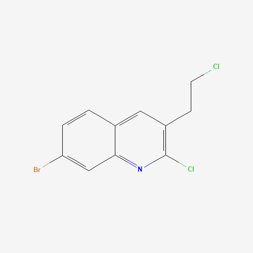 7-bromo-2-chloro-3-(2-chloroethyl)quinoline (CAS: 948294-53-9) - Related Chemical Product